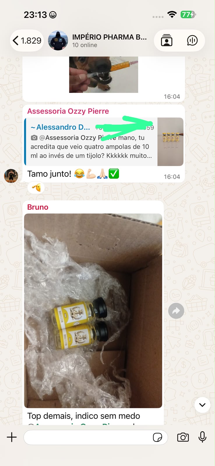 Depoimento de cliente