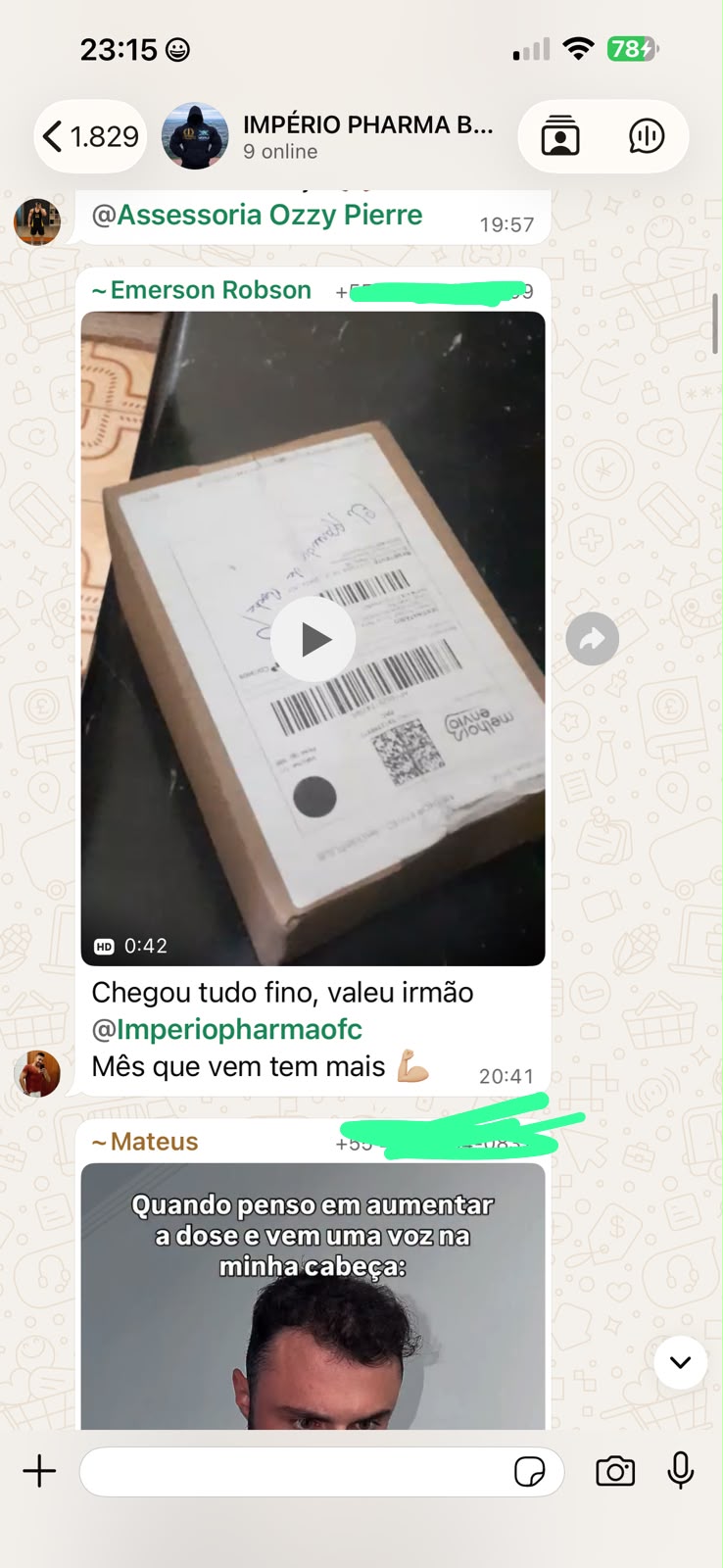 Depoimento de cliente